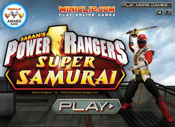 power rangers super samurai games online free